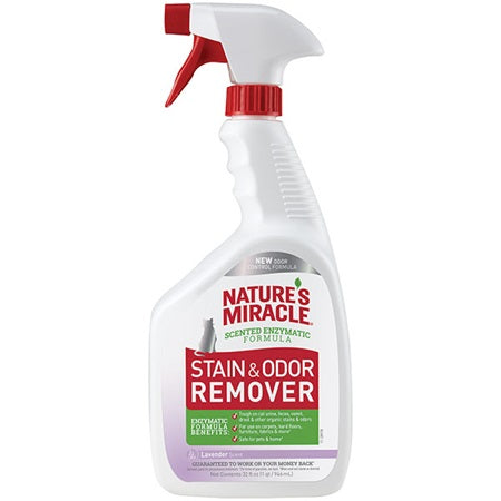 Nature's Miracle Spray Stain & Odor - Lavender Scent 32oz