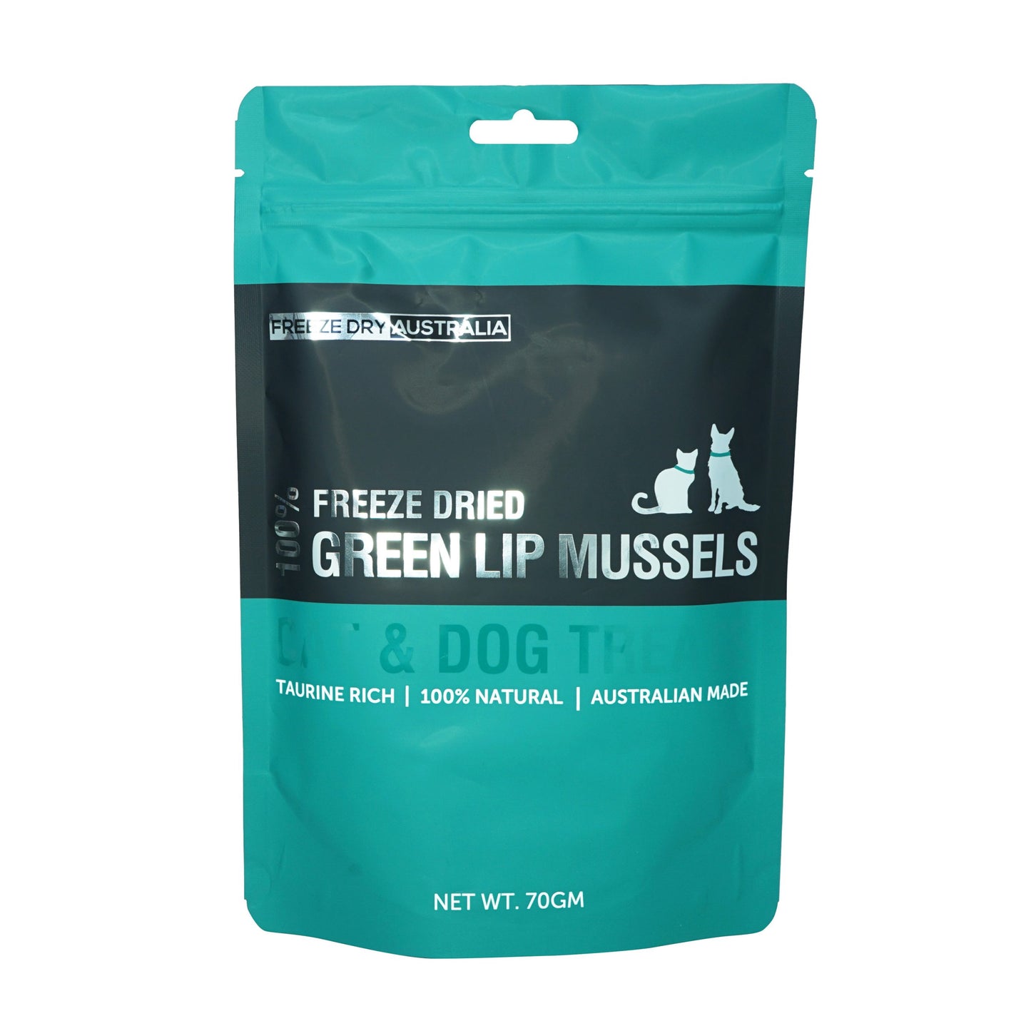 FDA FREEZE DRIED WHOLE GREEN LIP MUSSELS 70GM