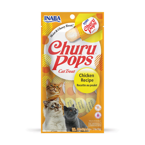 Inaba Cat Churu - Pops - Chicken Recipe 14g - 3pk