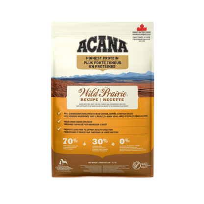 Acana Highest Protein Wild Prairie Recipe Dog Food