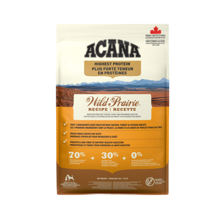 Acana Highest Protein Wild Prairie Recipe Dog Food