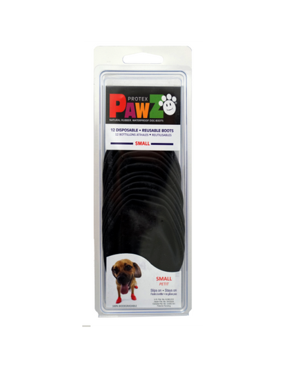 PAWZ® RUBBER DOG BOOTS BLACK