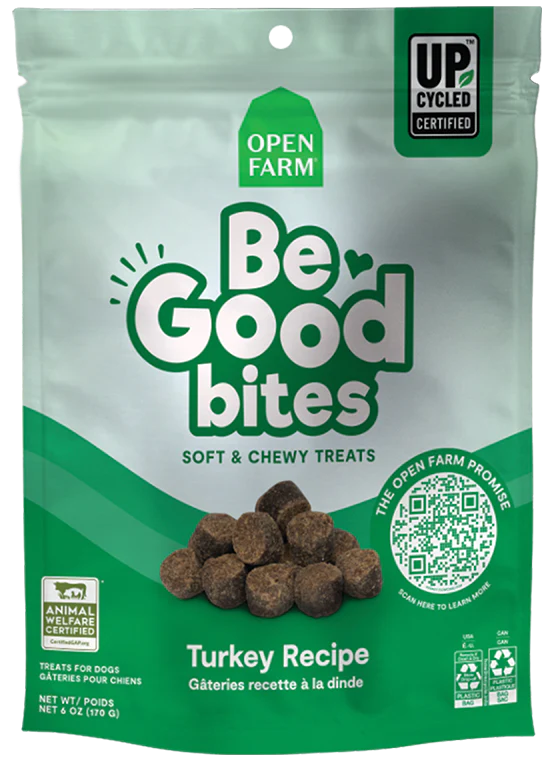 OPEN FARM® BE GOOD BITES SOFT & CHEWY DOG TREATS 6OZ