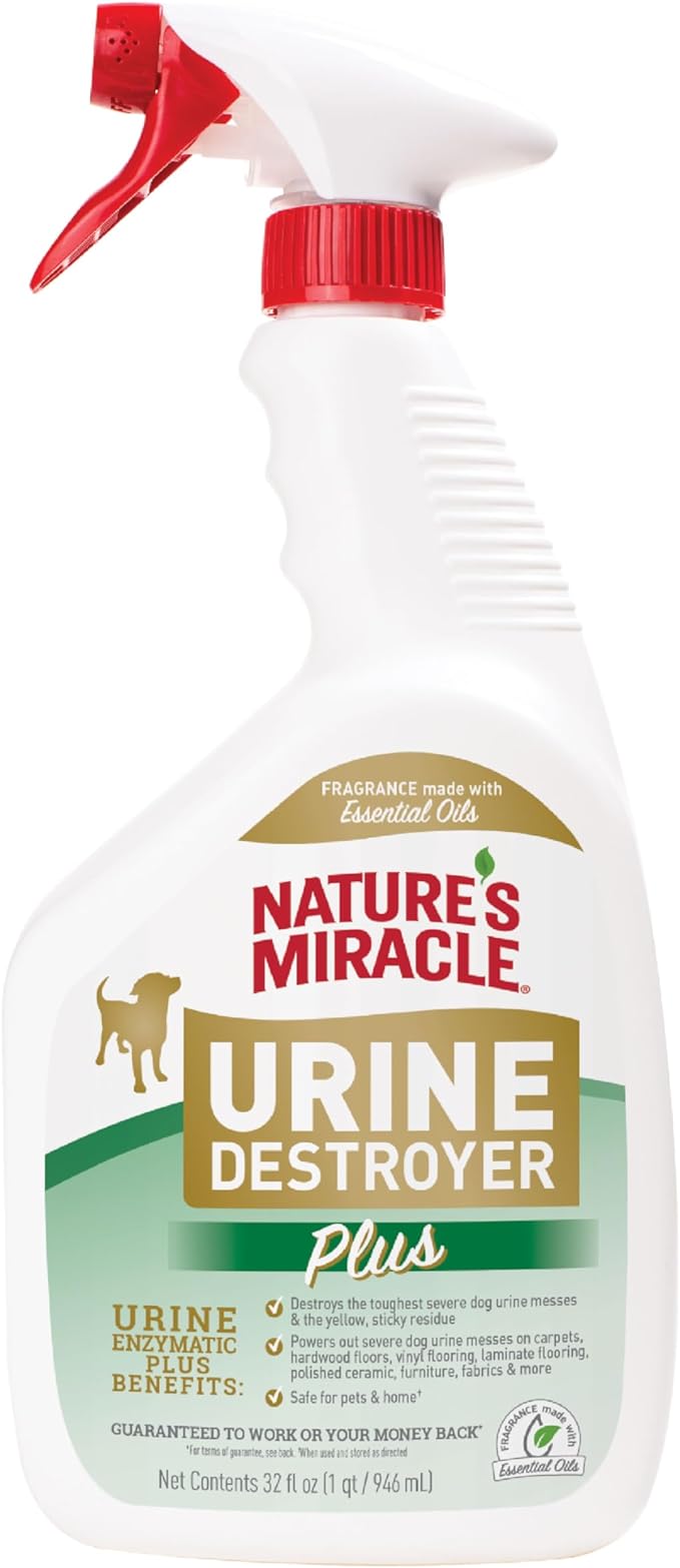 Nature's Miracle Spray URINE DESTROYER PLUS DOG -POUR 32 OZ