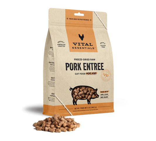 VE FDR Pork Mini Nibs Cat Food