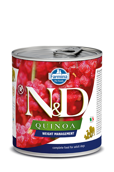 Farmina N&D Quinoa Canine Rawcan Weight Management Lamb