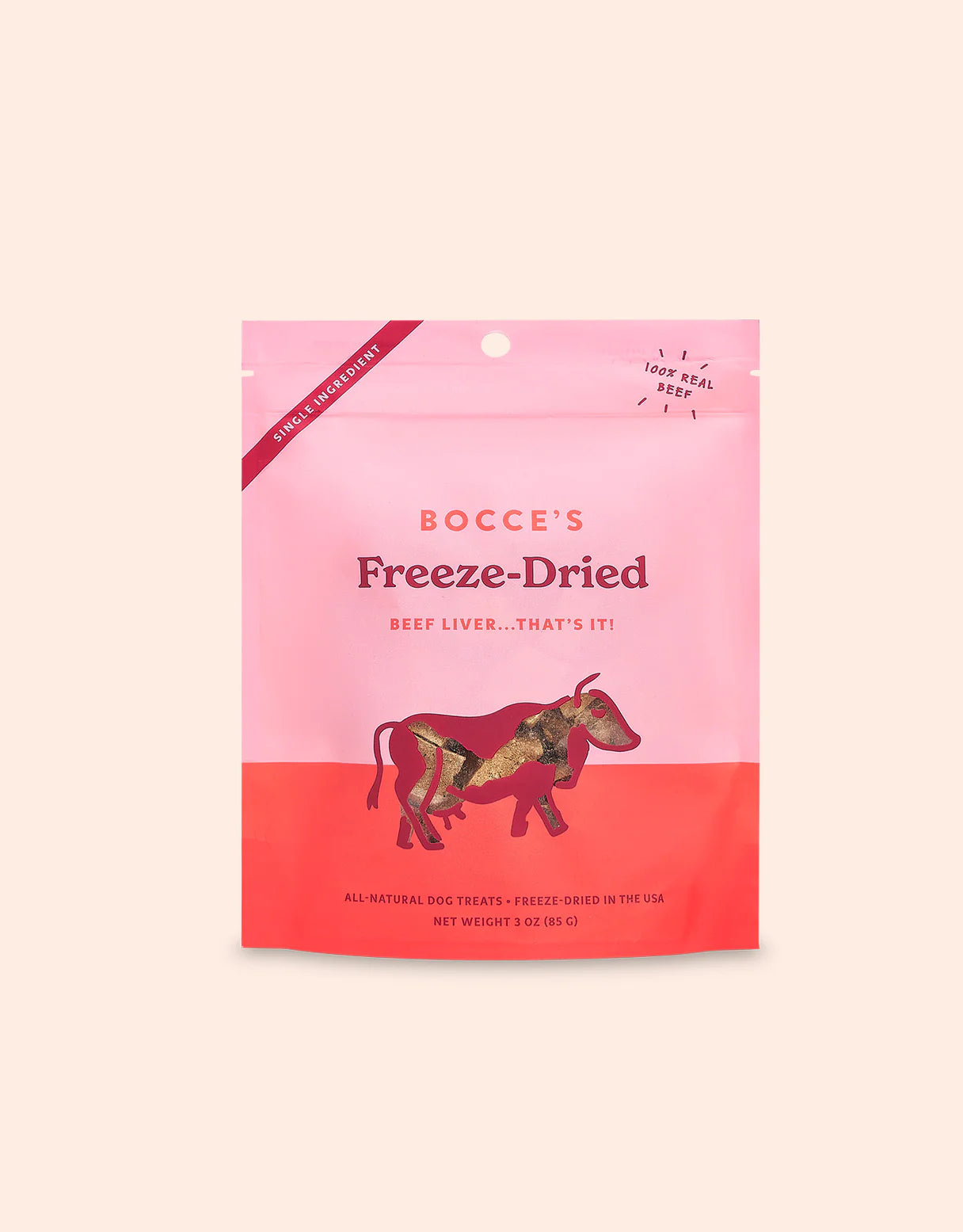 BOCCE'S BAKERY FREEZE-DRIED DOG TREAT 3OZ