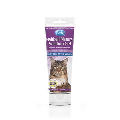 PETAG® HAIRBALL NATURAL SOLUTION GEL SUPPLEMENT FOR CATS 3.5 OZ