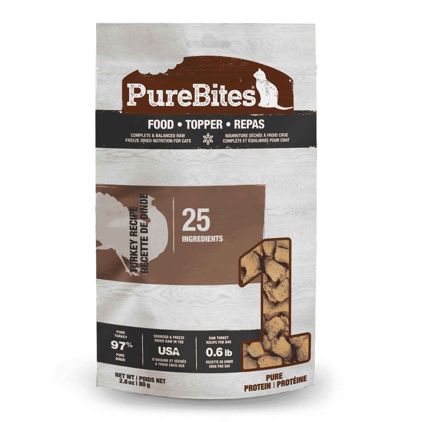 PUREBITES® TURKEY RECIPE CAT FOOD TOPPER