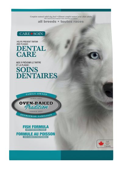 Oven-Baked Tradition All Breeds Dental Care Fish Dog