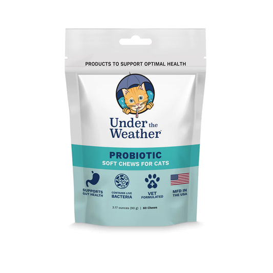 Under the Weather - Soft Chew Cat Supplements - Probiotic