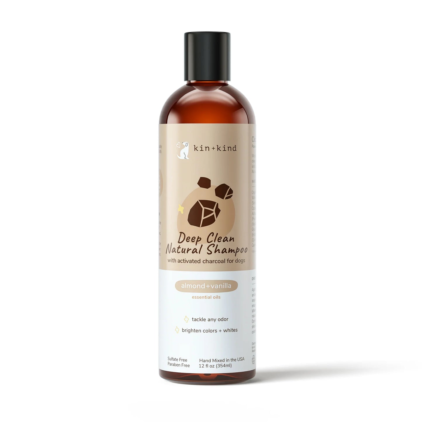 Kin+Kind Deep Clean Dog Shampoo (Almond+Vanilla)