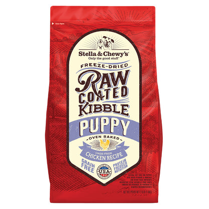 STELLA & CHEWY'S® PUPPY CAGE-FREE CHICKEN RAW COATED KIBBLE DRY DOG FOOD