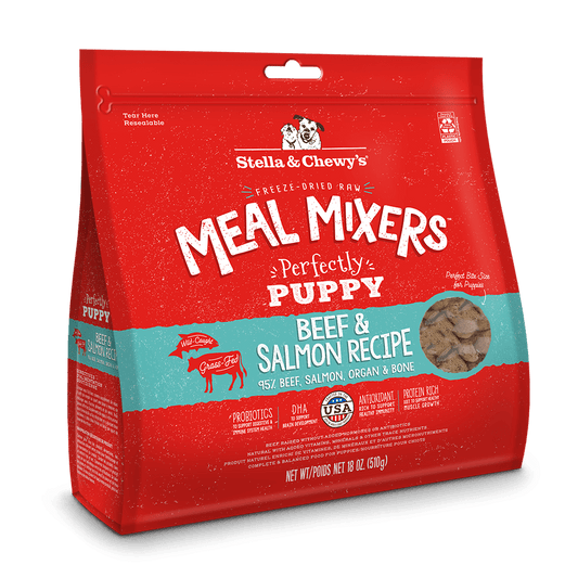 STELLA & CHEWY'S® PERFECTLY PUPPY BEEF & SALMON MEAL MIXERS