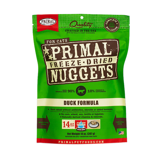 Primal Freeze Dried Duck Nuggets Cat