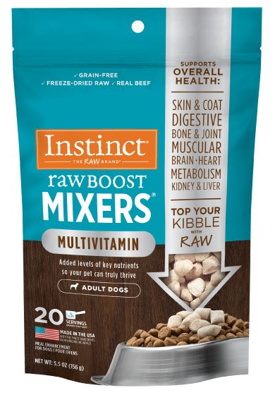 Instinct Raw Boost Mixers Grain Free Multivitamin Topper Dog