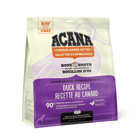 Acana Freeze-Dried Patties Duck Recipe Dog Food