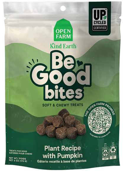 OPEN FARM® BE GOOD BITES SOFT & CHEWY DOG TREATS 6OZ