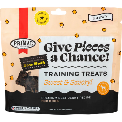 Primal Give Pieces A Chance Beef With Broth Dog 4oz