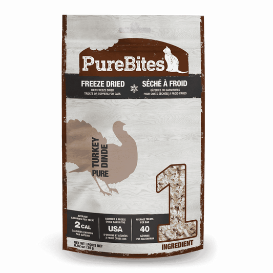 PUREBITES® TURKEY BREAST FREEZE-DRIED CAT TREATS