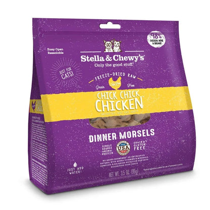 STELLA & CHEWY'S® CHICK, CHICK CHICKEN FREEZE-DRIED RAW DINNER MORSELS CAT FOOD