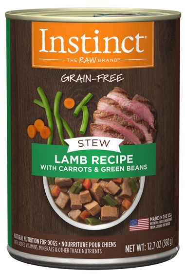 Instinct Stews Lamb With Carrots Green Beans Dog 12.7oz*3pk