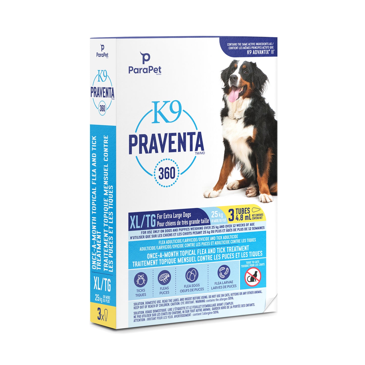 K9 Praventa 360 Flea & Tick Treatment - Extra Large Dogs over 25 kg