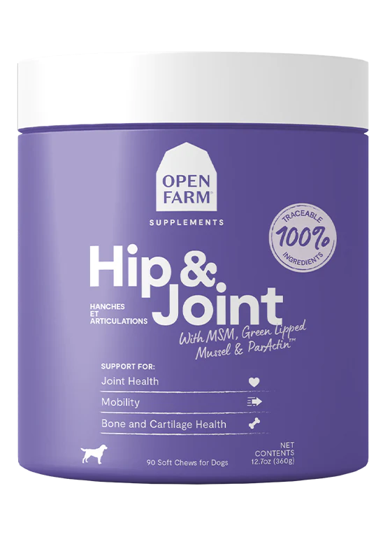 OPEN FARM® HIP & JOINT CHEWS SUPPLEMENT FOR DOGS (90 CT)