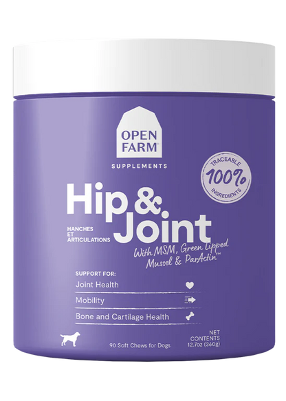 OPEN FARM® HIP & JOINT CHEWS SUPPLEMENT FOR DOGS (90 CT)