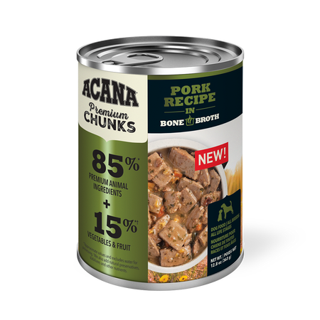 Acana Premium Chunks Pork Recipe Dog Wet Food*3pk