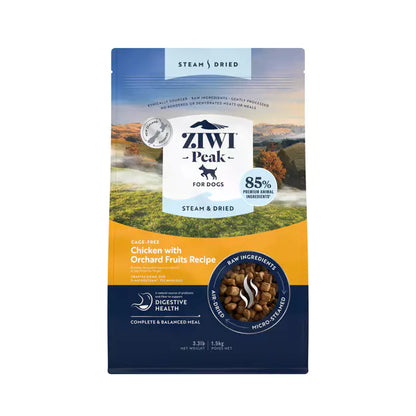 ZIWI Peak Steam Dried Chicken with Orchard Fruits Dog