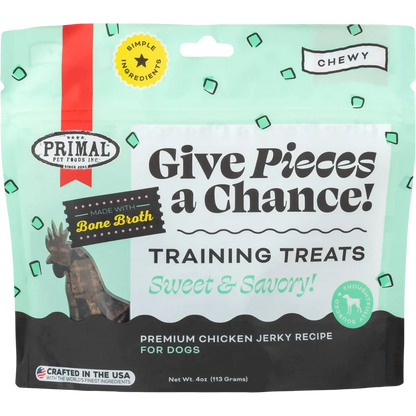 Primal Give Pieces A Chance Chicken With Broth Dog 4oz