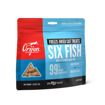 Orijen Six Fish Freeze-Dried Cat Treats