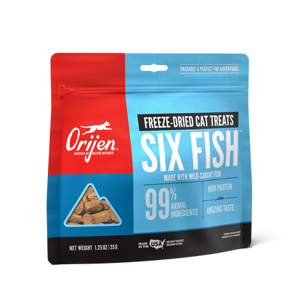 Orijen Six Fish Freeze-Dried Cat Treats