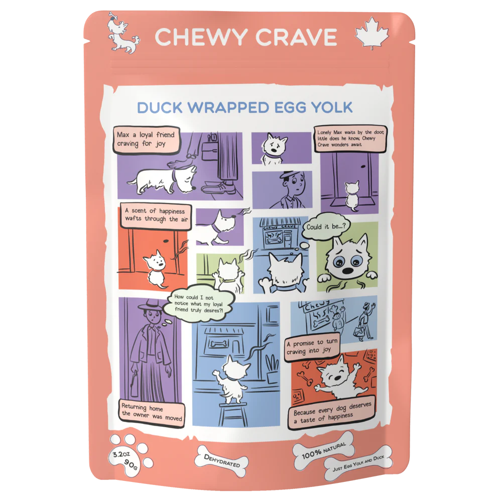 Chewy Crave Duck Wrapped Egg Yolk 90g