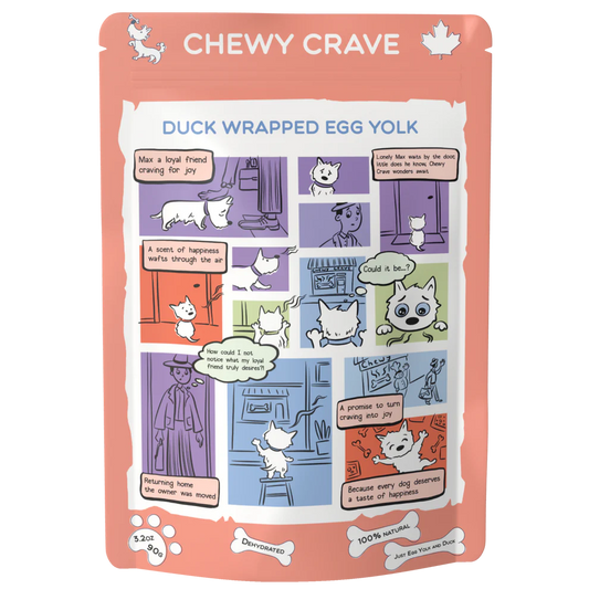 Chewy Crave Duck Wrapped Egg Yolk 90g