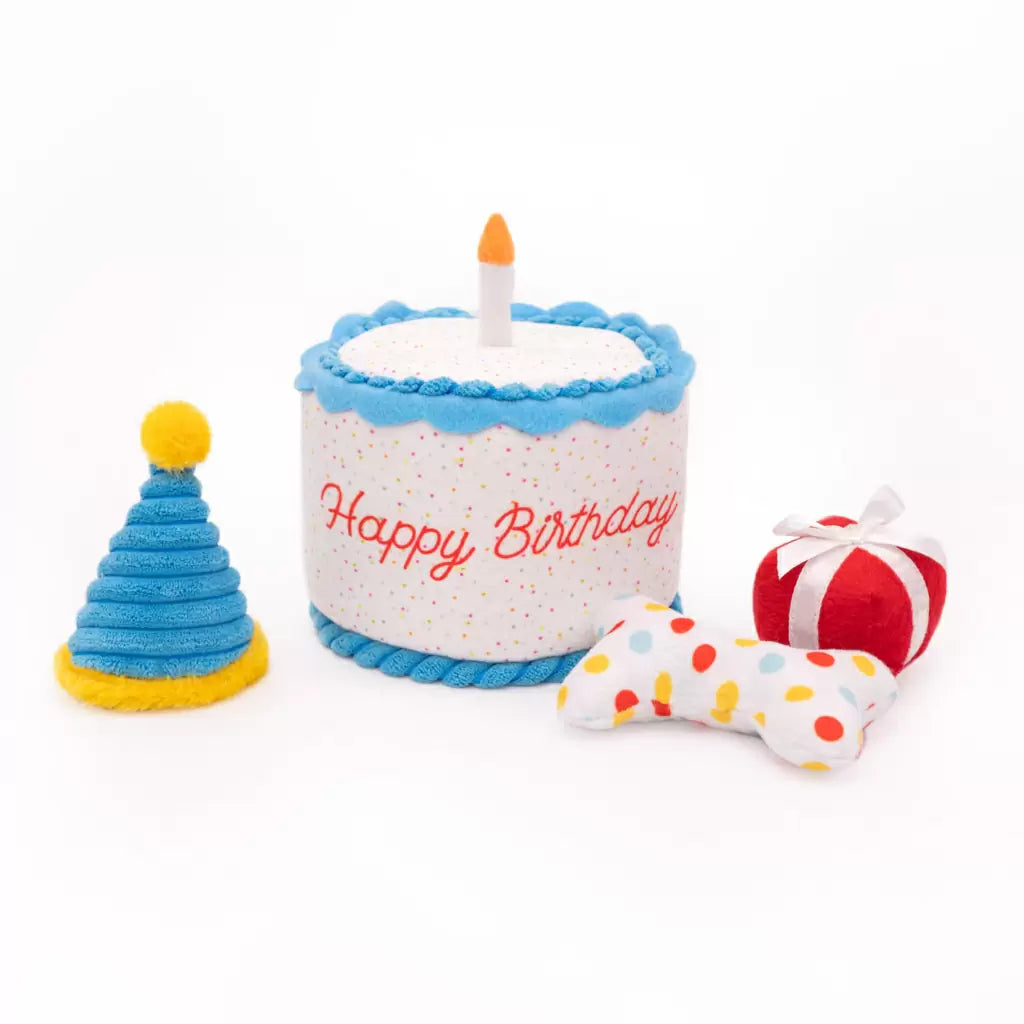 Zippy Paws Zippy Burrow - Birthday Cake