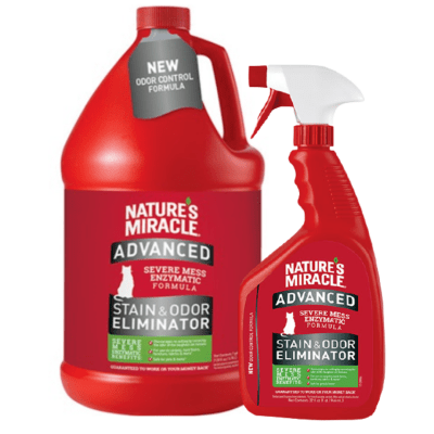 Nature's Miracle Spray Just for Cats Adv Stain/Odor Formula Gal