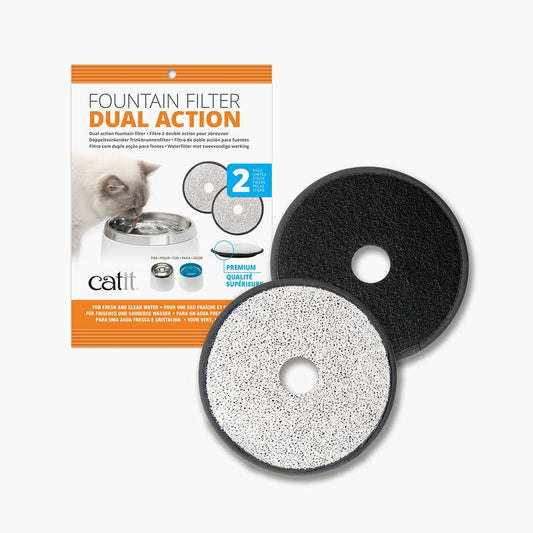 Catit Dual Action Replacement Filters – 2 pack