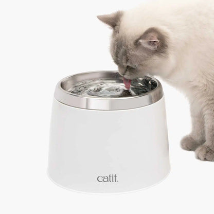 Catit Stainless Steel Top Drinking Fountain - 2 L