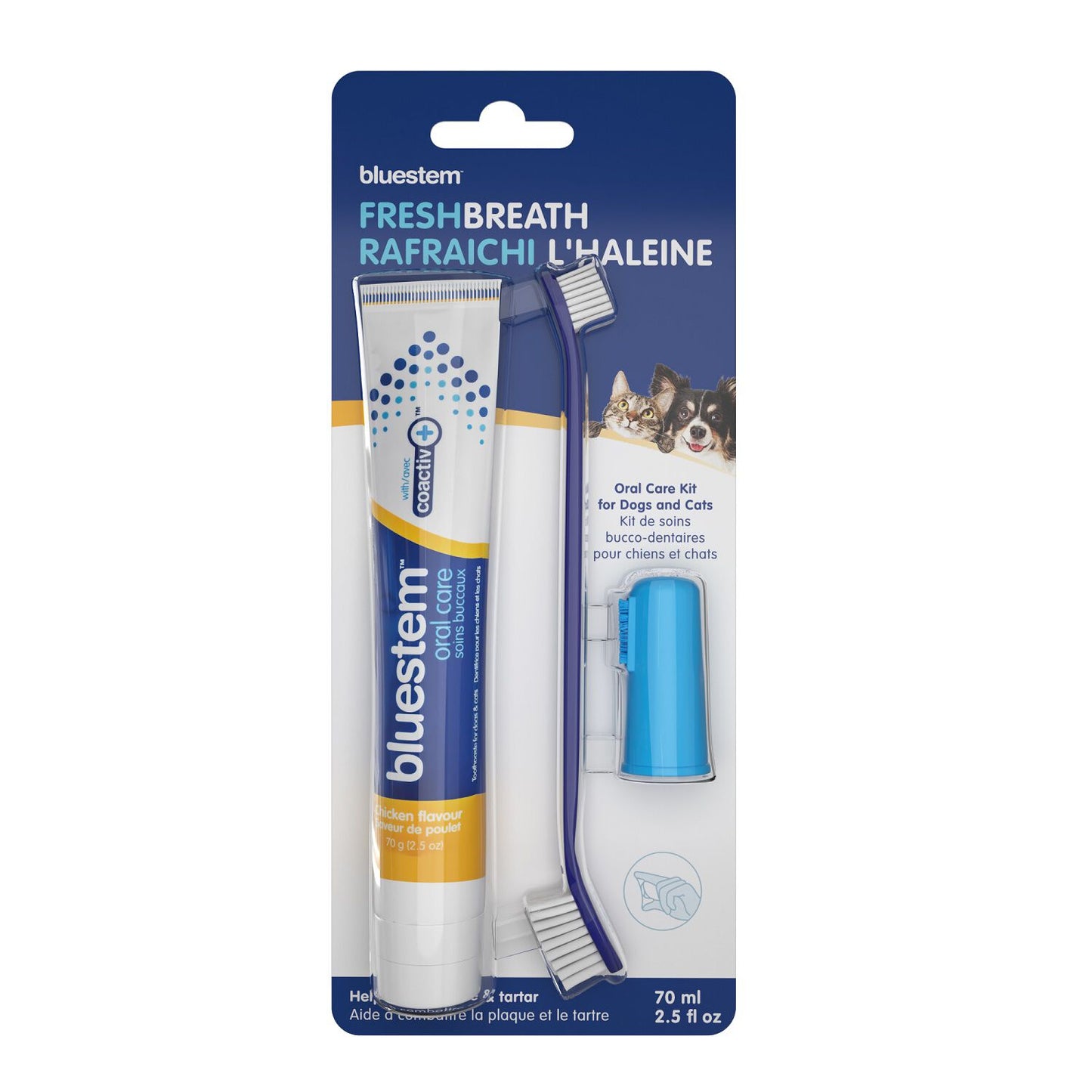 BLUESTEM™ ORAL CARE KIT FOR DOGS & CATS