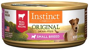 Instinct Original Grain Free Real Beef Small Breed Dog