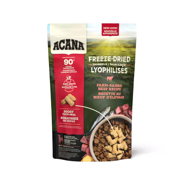 Acana Freeze-Dried Morsels Ranch-Raised Beef Recipe Dog Food