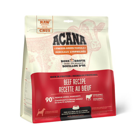 Acana Freeze-Dried Morsels Ranch-Raised Beef Recipe Dog Food