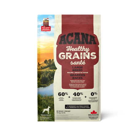 Acana Healthy Grains Recipe Large Breed Adult Dog Food 10.2KG