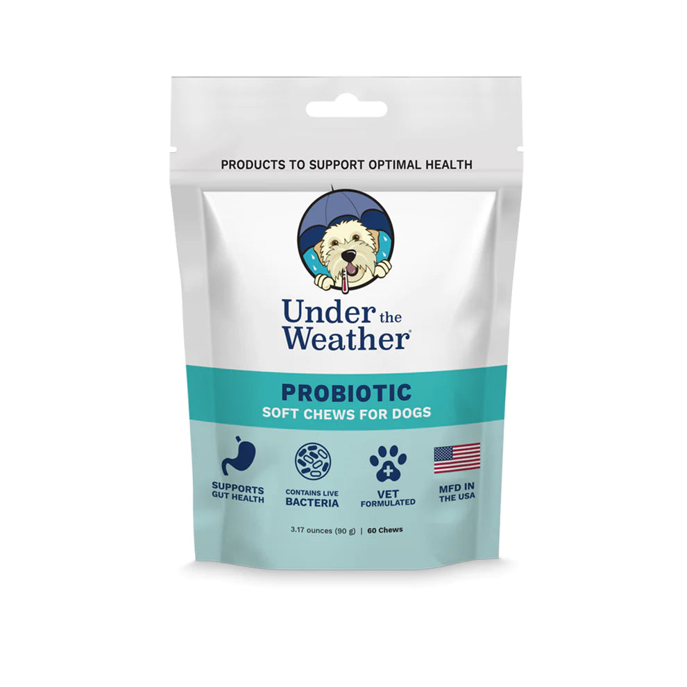 Under the Weather - Soft Chew Dog Supplements - Probiotic