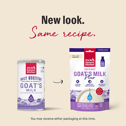 THE HONEST KITCHEN® GOAT'S MILK WITH PROBIOTICS DAILY BOOSTER