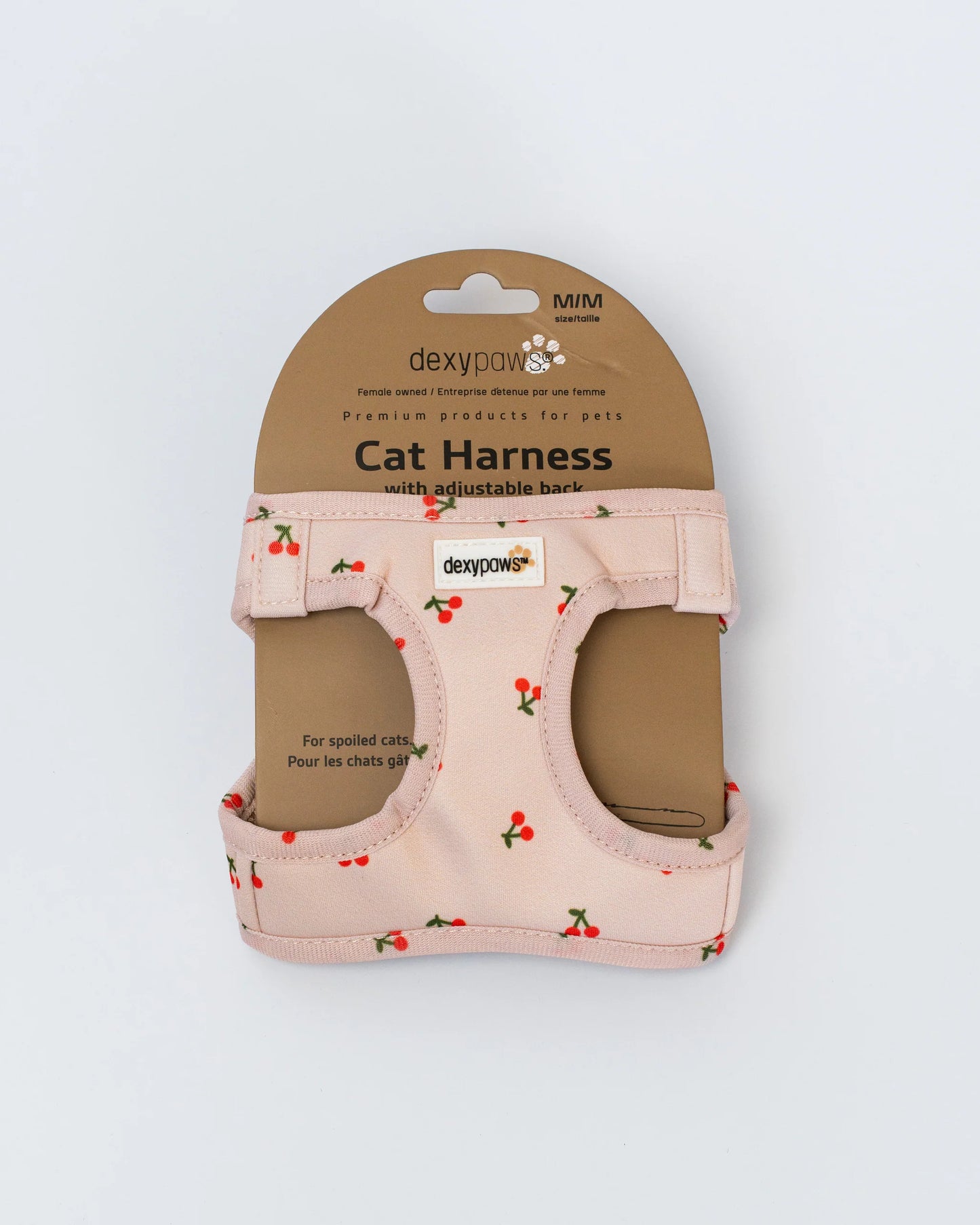 Dexypaws Cat Harness - Cherry
