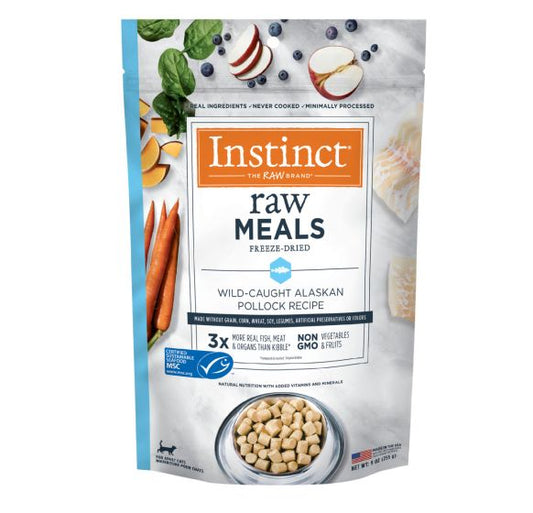 Instinct Raw Freeze-Dried Meals Pollock Cat 9oz