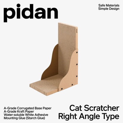 Pidan Cat Scratcher Board – Straight Angle Style